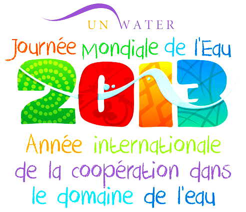 Le logo de la journée mondiale de l'eau